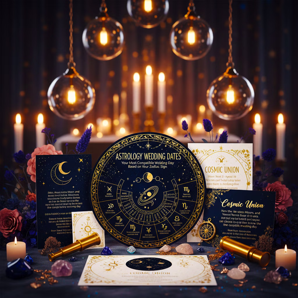 Starry night sky — astrology wedding dates zodiac sign guide Las Vegas Weddings