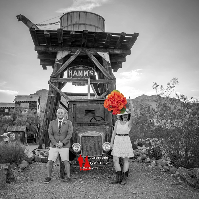 Fun Nelson Ghost Town Wedding Photos