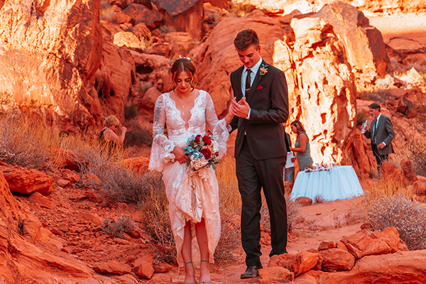 Valley of Fire Red Rocks Wedding